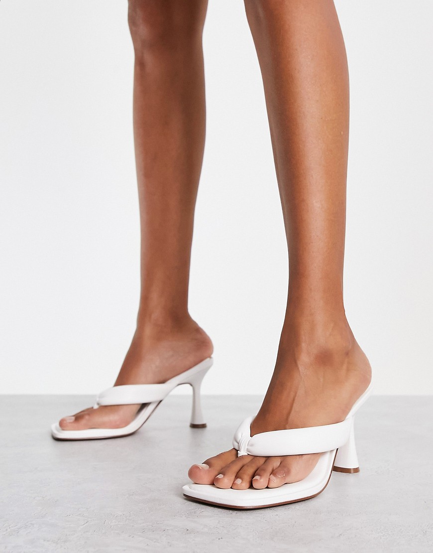 Heeled Sandals White for Woman from Asos GOOFASH