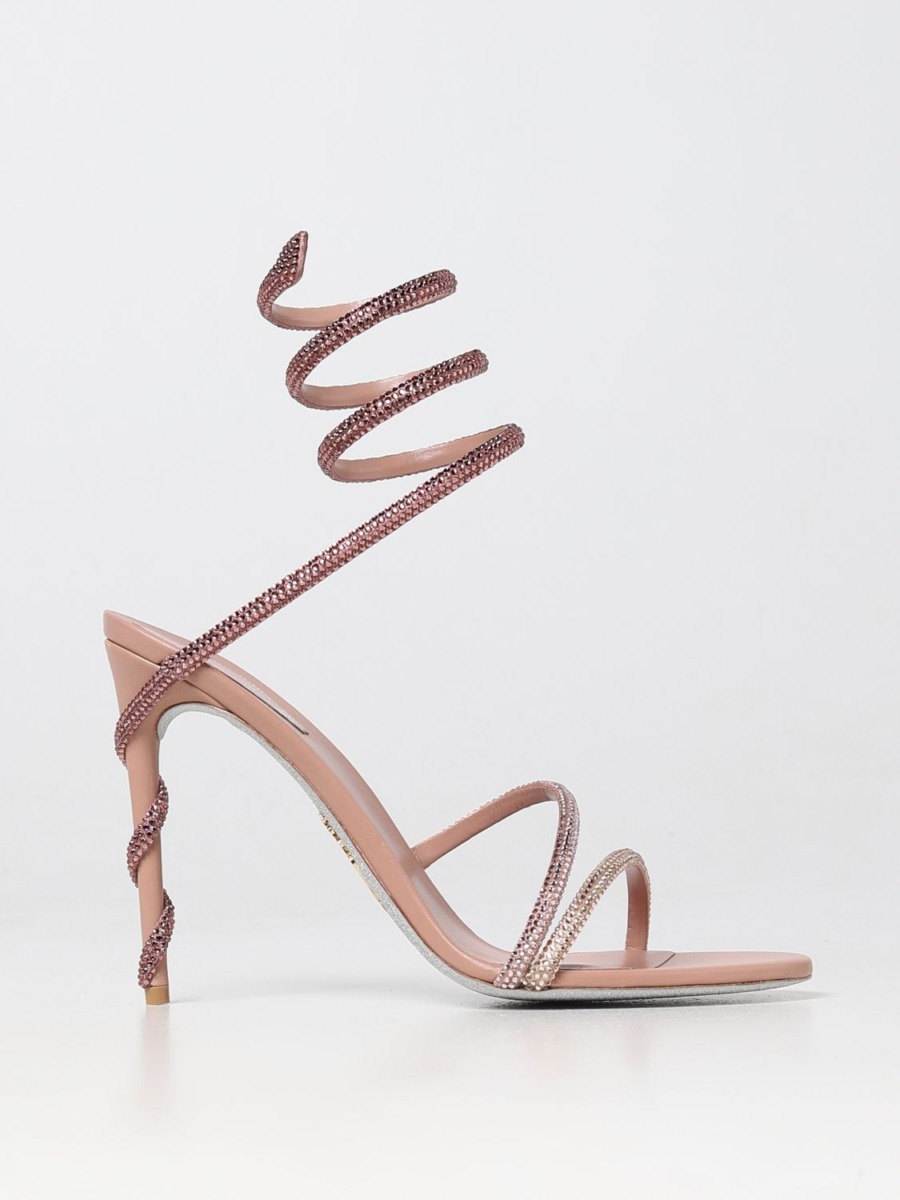 Heeled Sandals in Pink for Women by Giglio GOOFASH