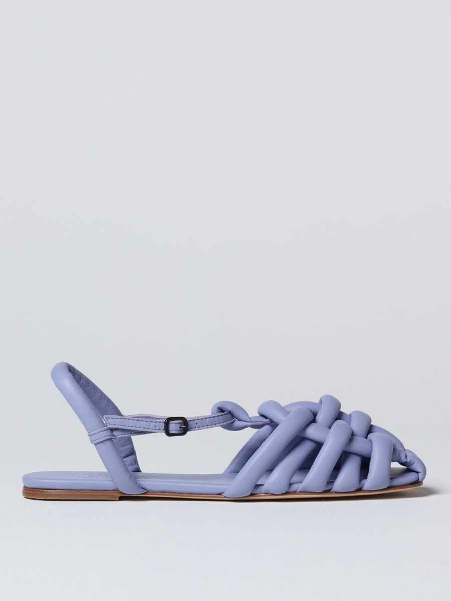 Hereu - Lavender Flat Sandals Giglio GOOFASH