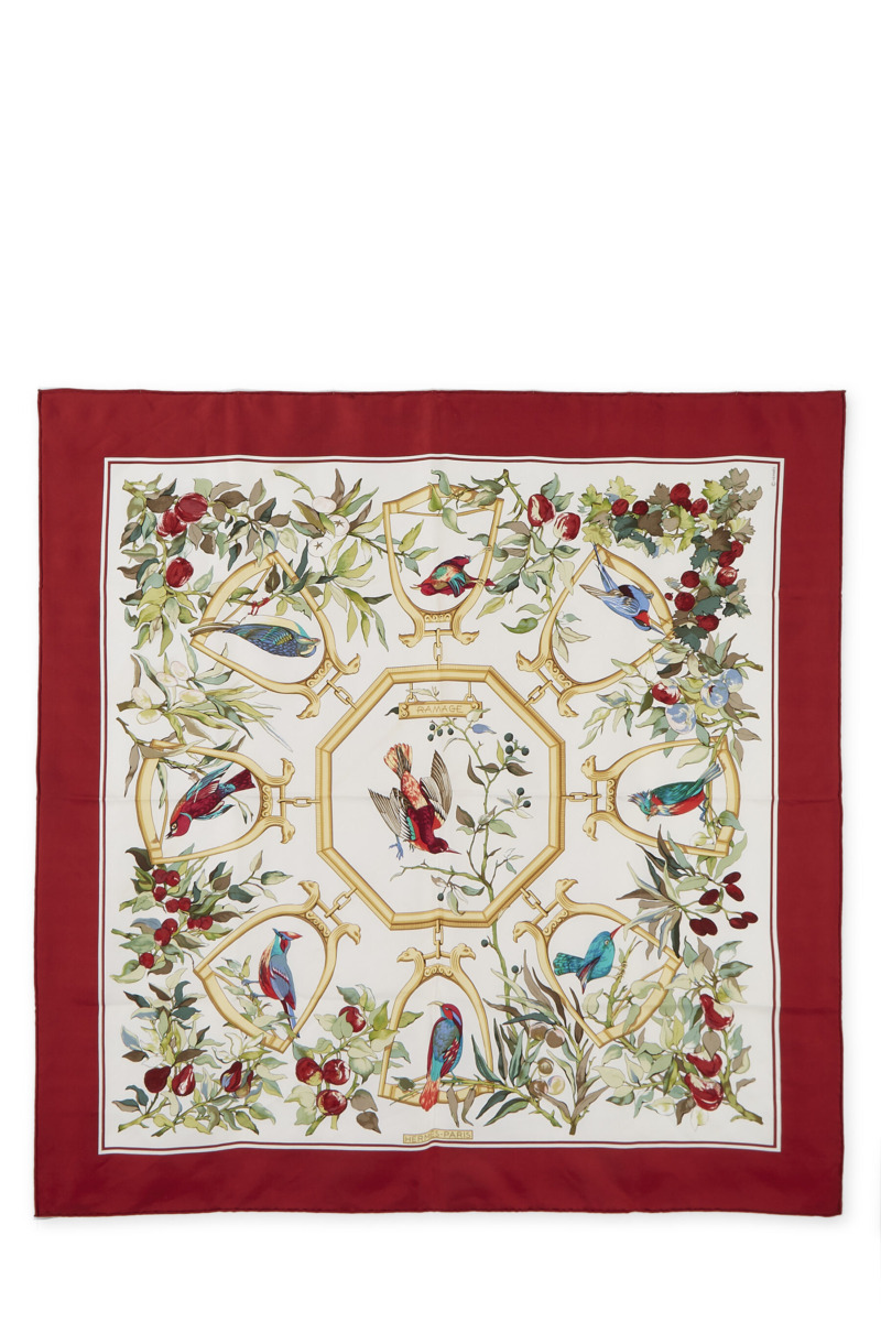 Hermes - Scarf Red for Woman at WGACA GOOFASH