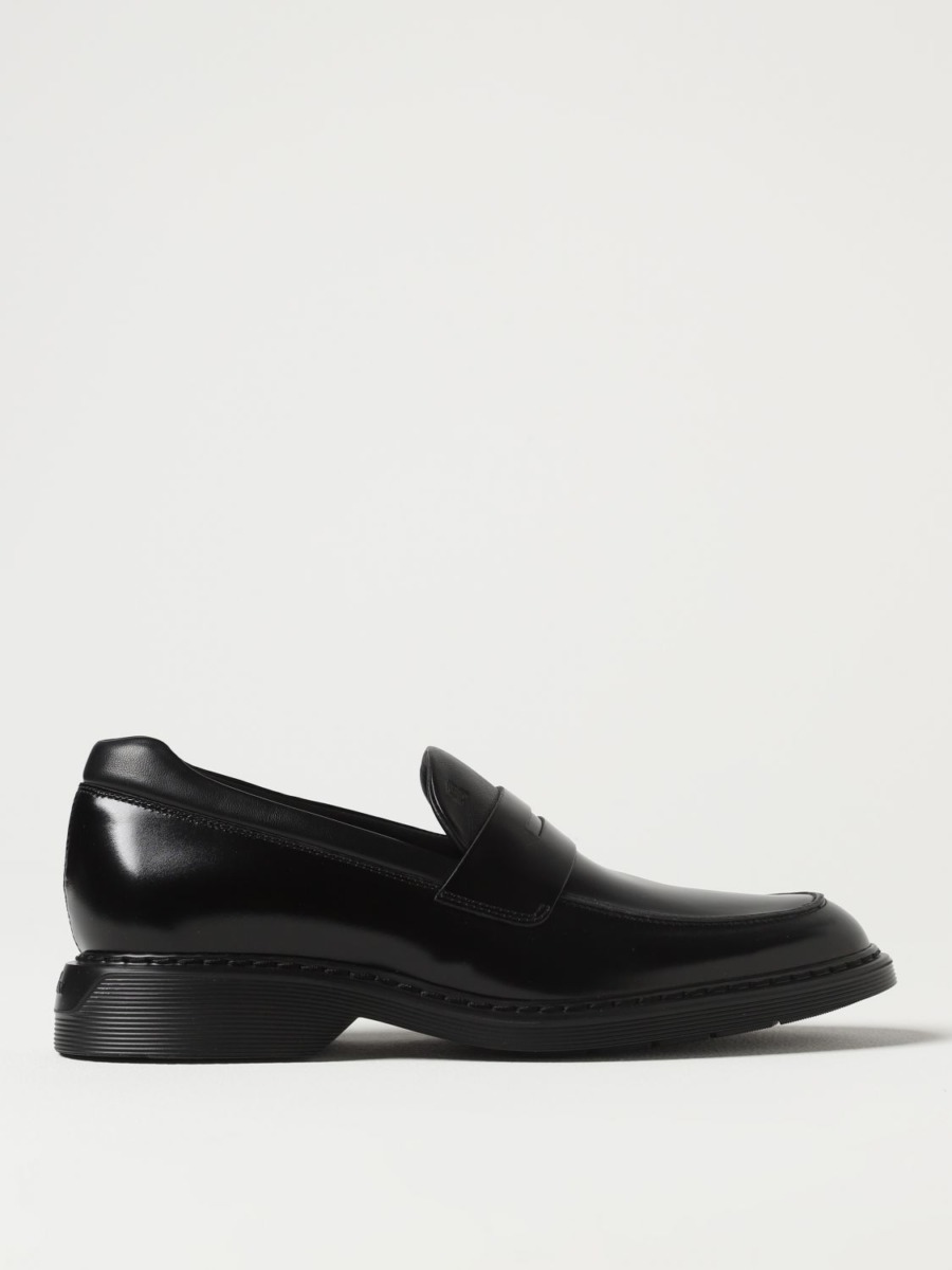 Hogan - Loafers in Black by Giglio GOOFASH