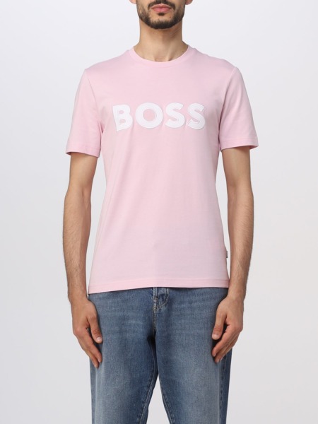 Hugo Boss Gent T-Shirt in Pink - Giglio GOOFASH