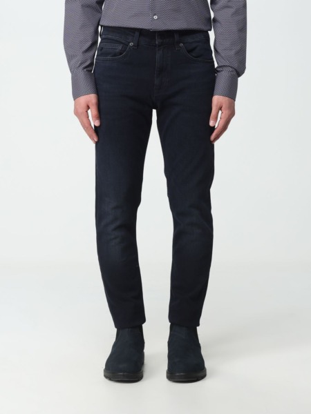 Hugo Boss Man Blue Jeans by Giglio GOOFASH