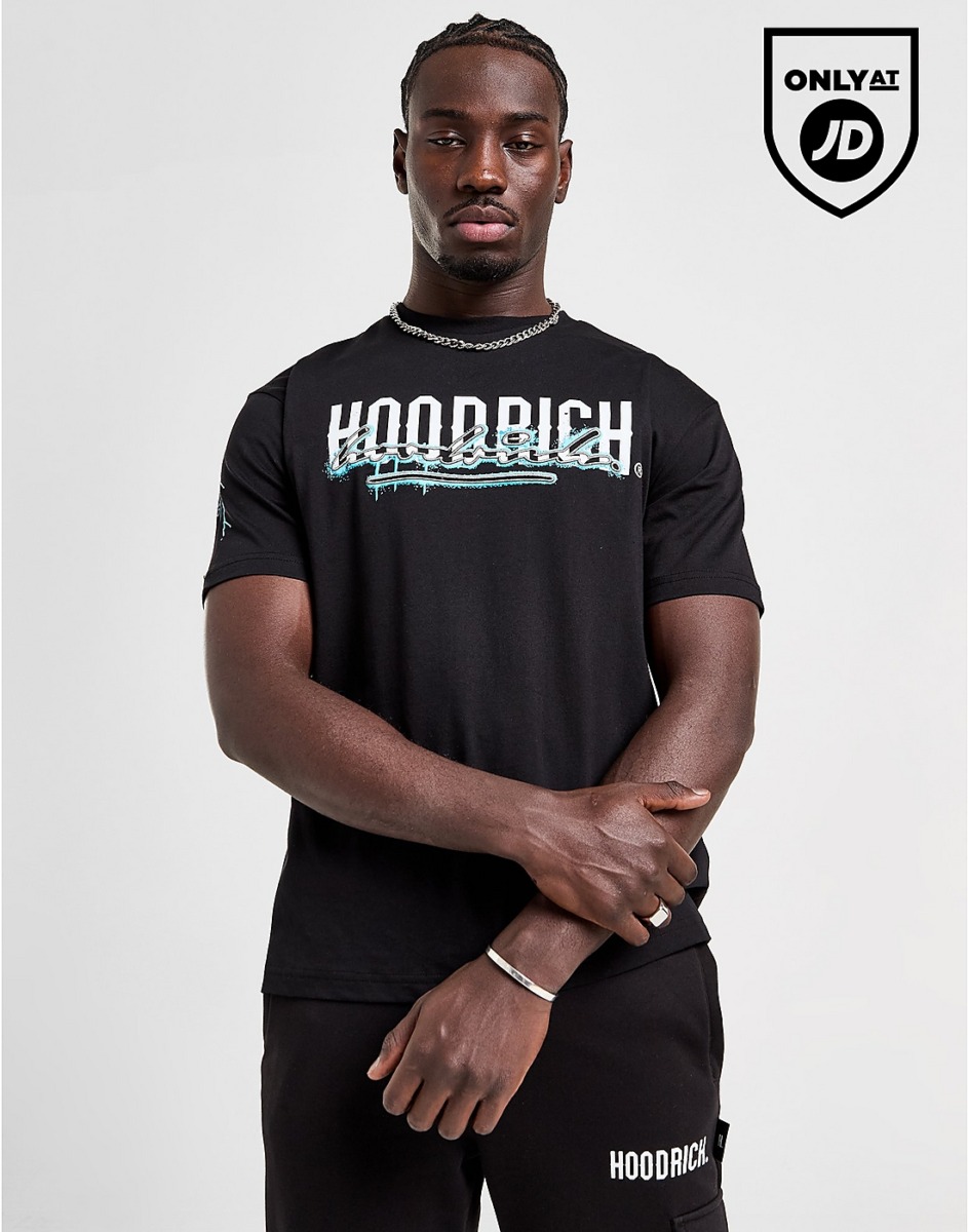 JD Sports - Black T-Shirt for Men by Hoodrich GOOFASH