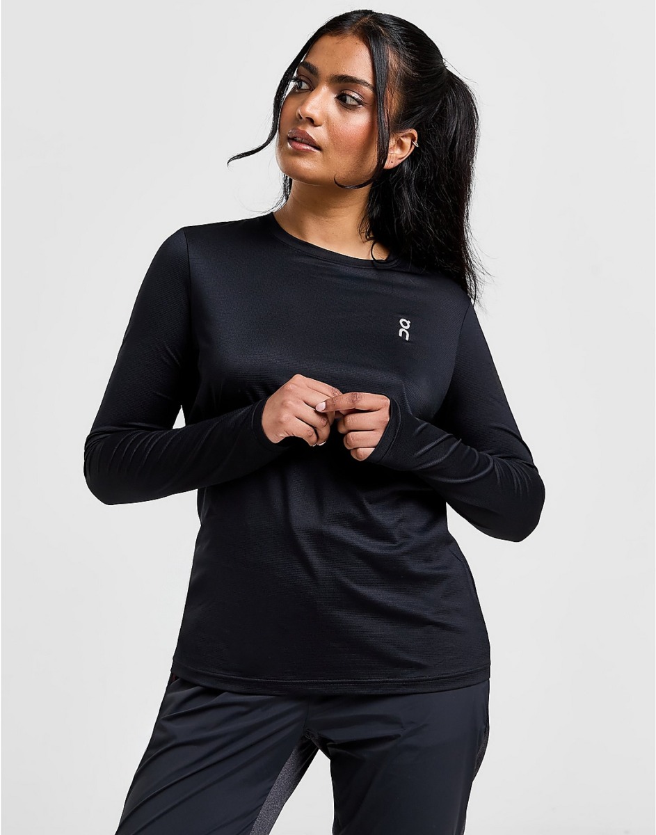 JD Sports - Black Womens T-Shirt - On Running GOOFASH