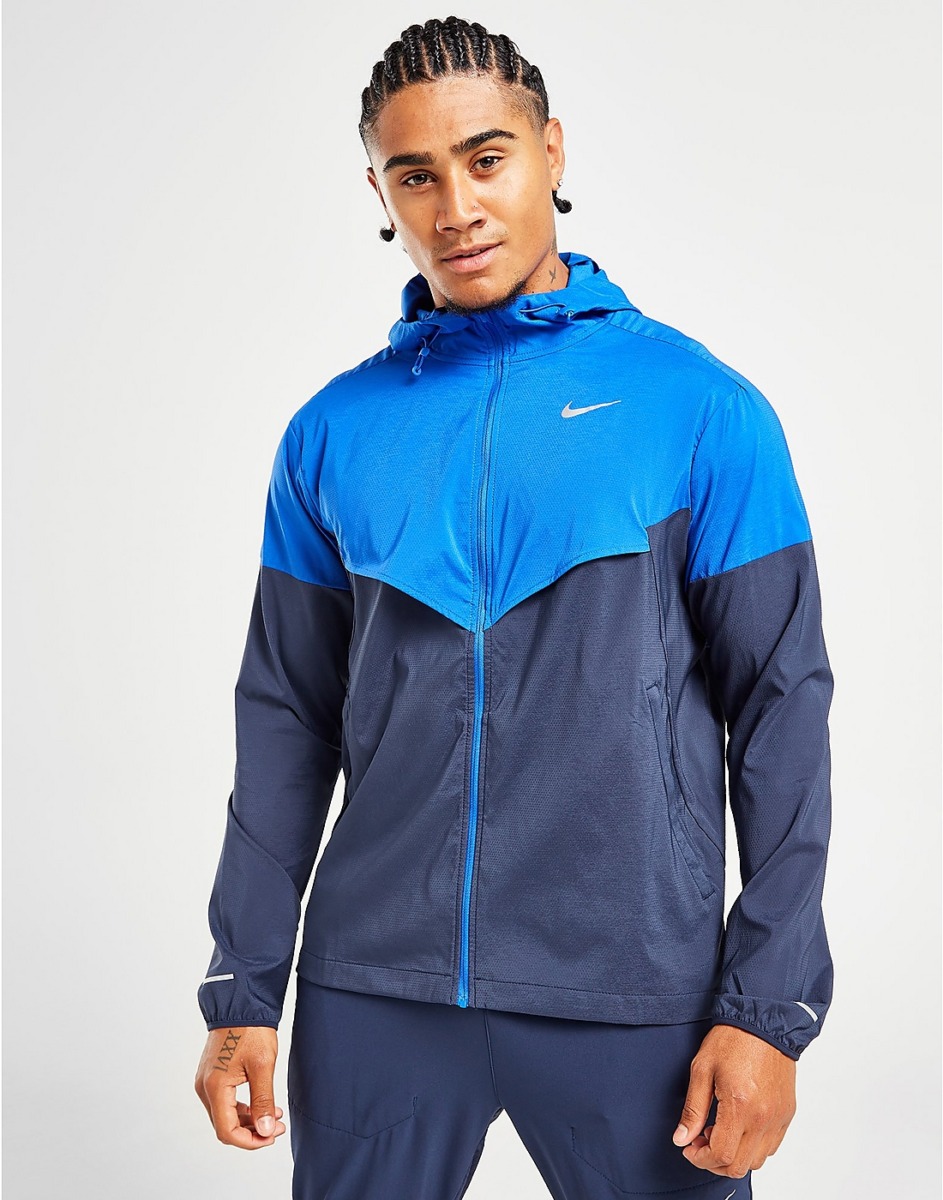 JD Sports Gent Blue Jacket by Nike GOOFASH