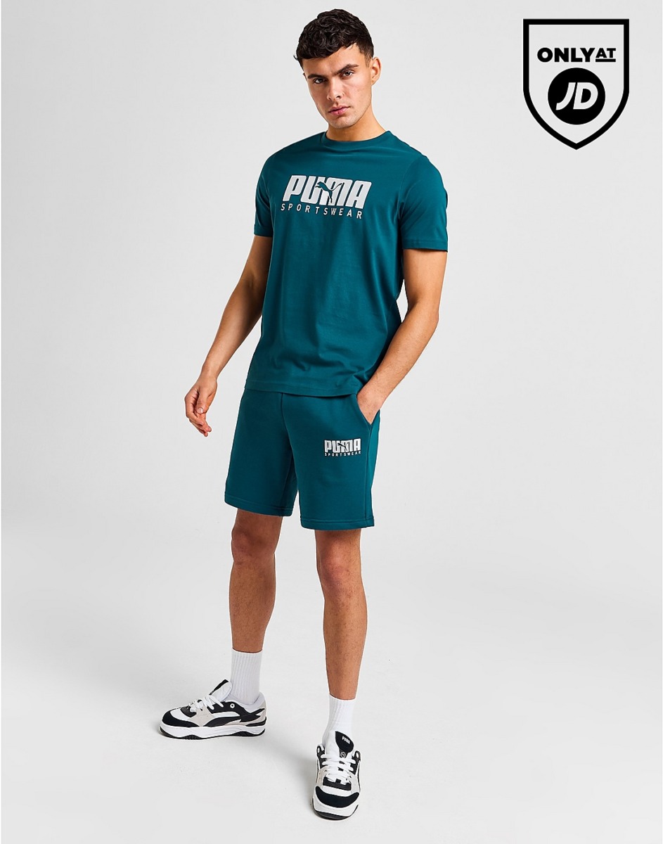 JD Sports - Gents Sportswear Green - Puma GOOFASH