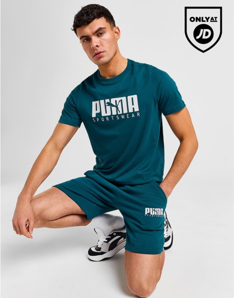 JD Sports - Green Men Sportswear Puma GOOFASH