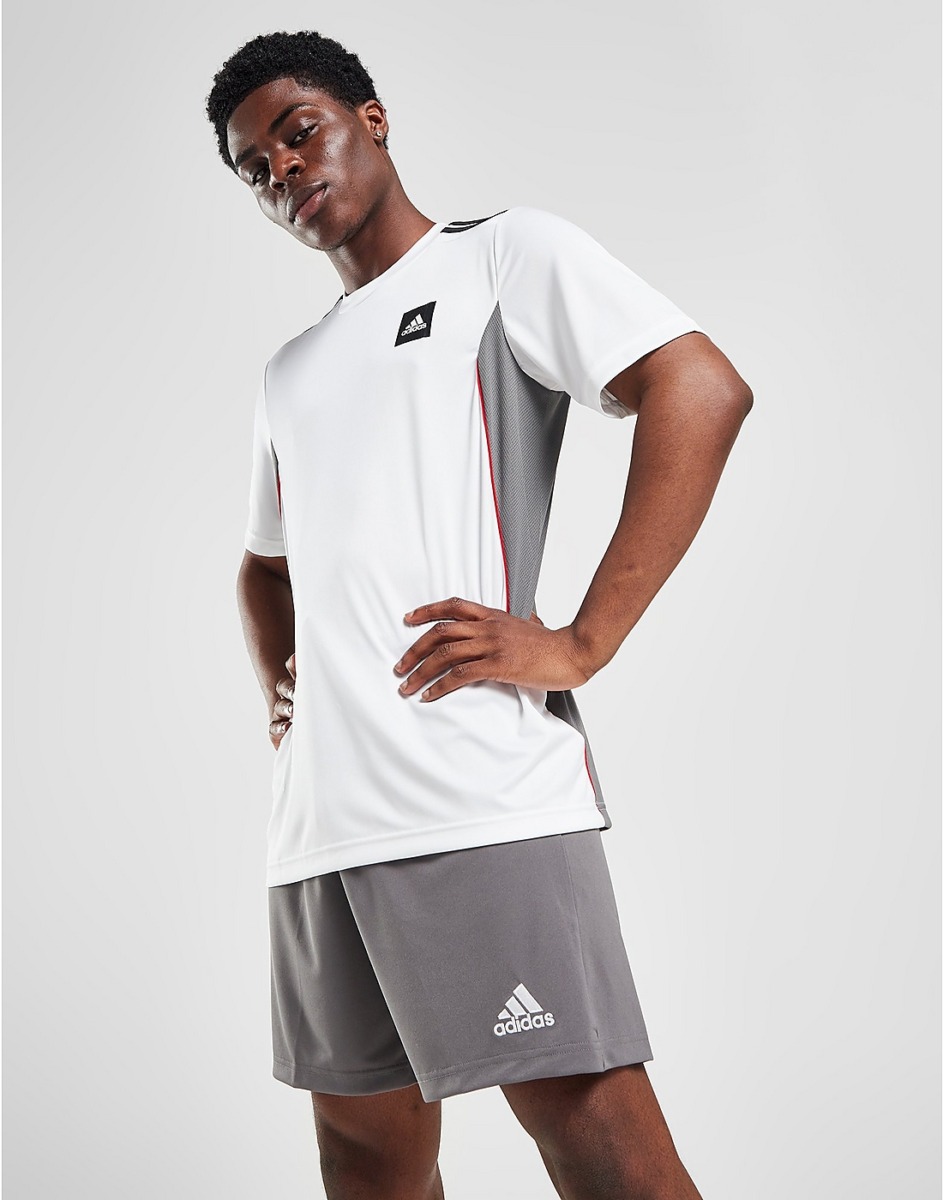 JD Sports - Grey Gents Shorts Adidas GOOFASH