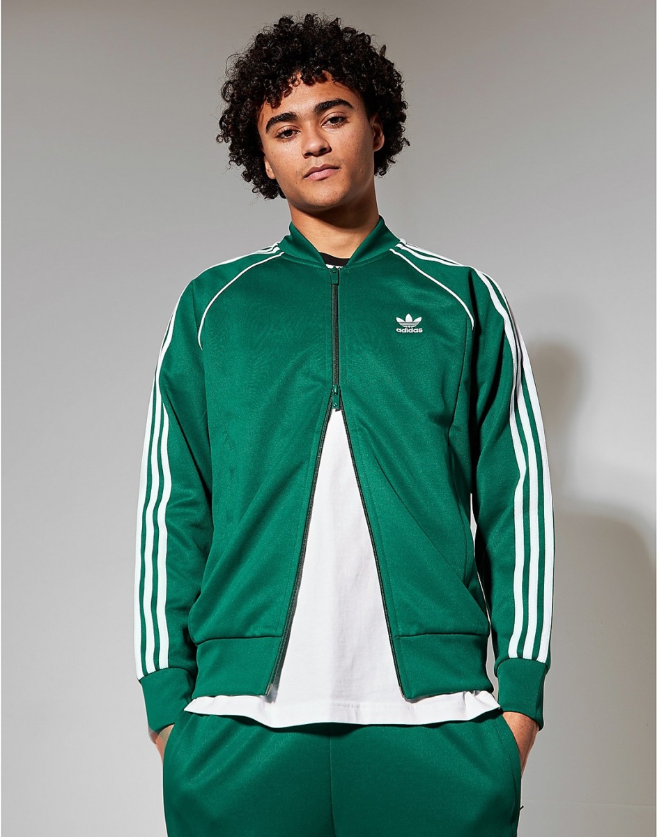JD Sports Jacket Green for Man by Adidas GOOFASH