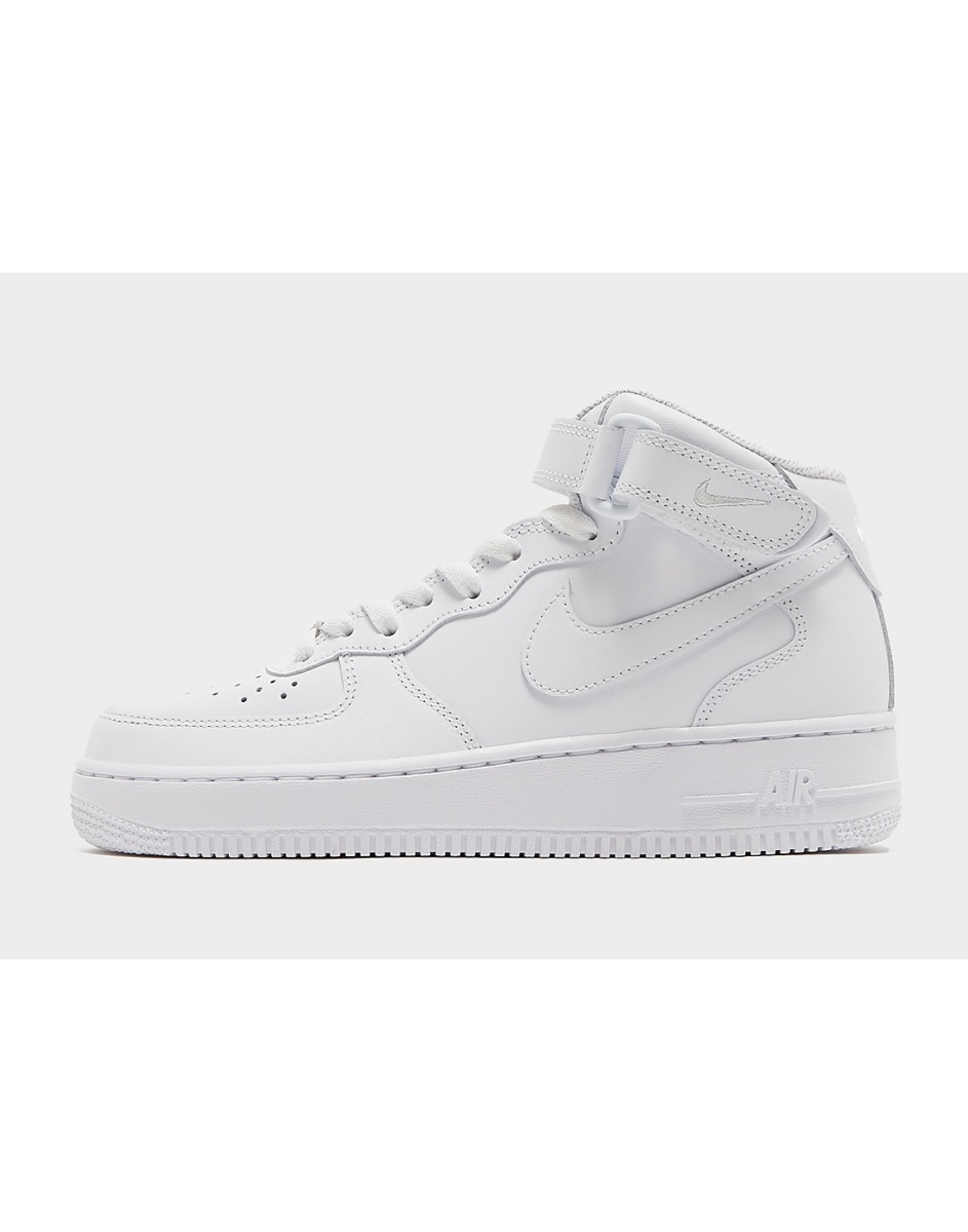 JD Sports Lady Air Force in White by Nike GOOFASH