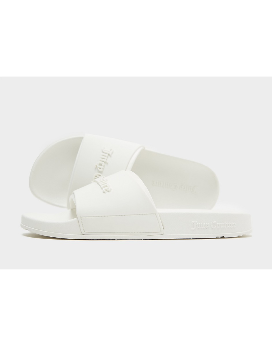 JD Sports - Lady Sliders White from Juicy Couture GOOFASH