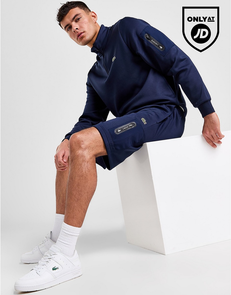 JD Sports - Shorts in Blue Lacoste GOOFASH