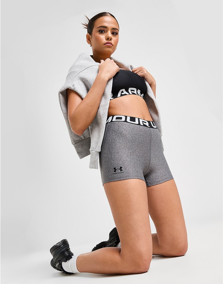 JD Sports - Shorts in Grey for Woman by Under Armour GOOFASH