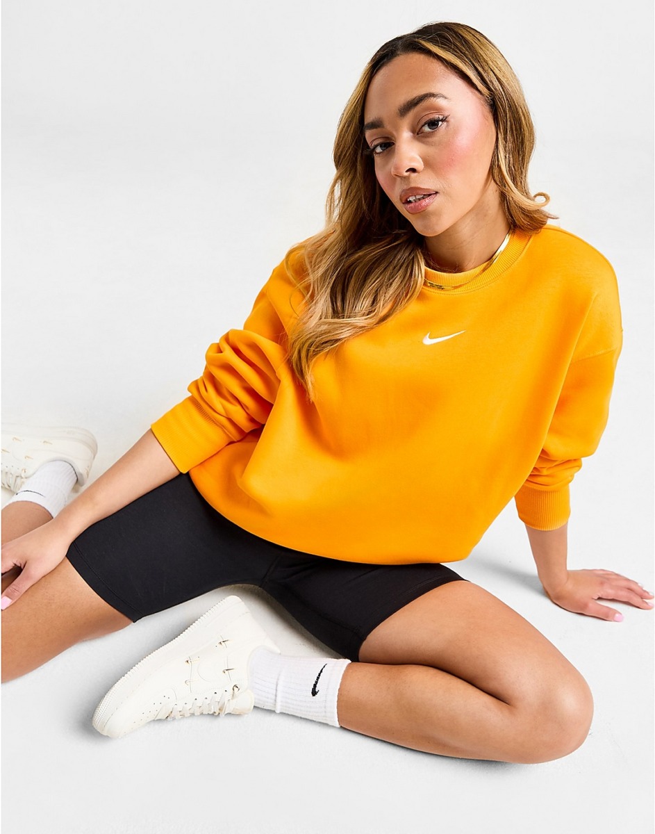 JD Sports Sweatshirt Orange from Nike GOOFASH