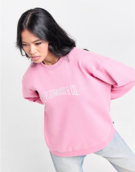 JD Sports - Sweatshirt Pink Levi's Women GOOFASH