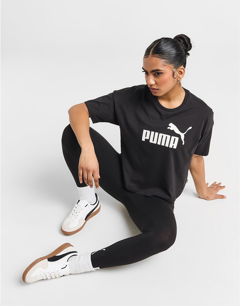 JD Sports - T-Shirt in Black Puma GOOFASH