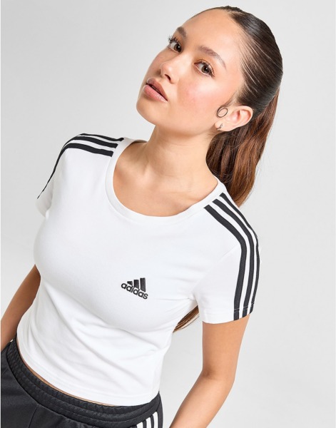 JD Sports - White - Women's T-Shirt GOOFASH