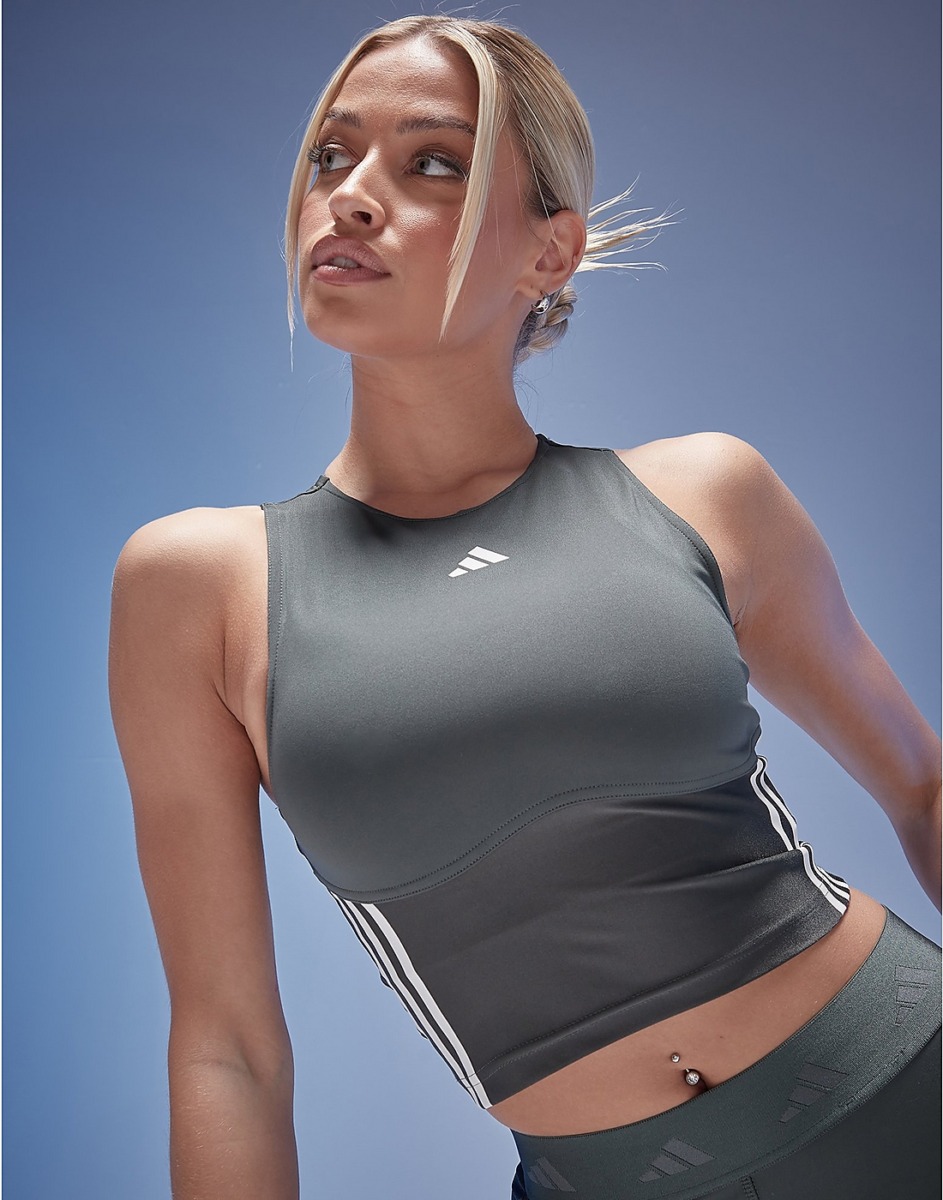 JD Sports - White Women's Tank Top Adidas GOOFASH