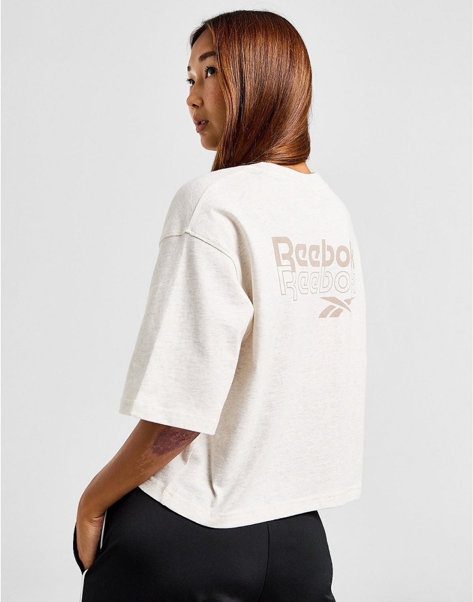 JD Sports Woman T-Shirt White from Reebok GOOFASH