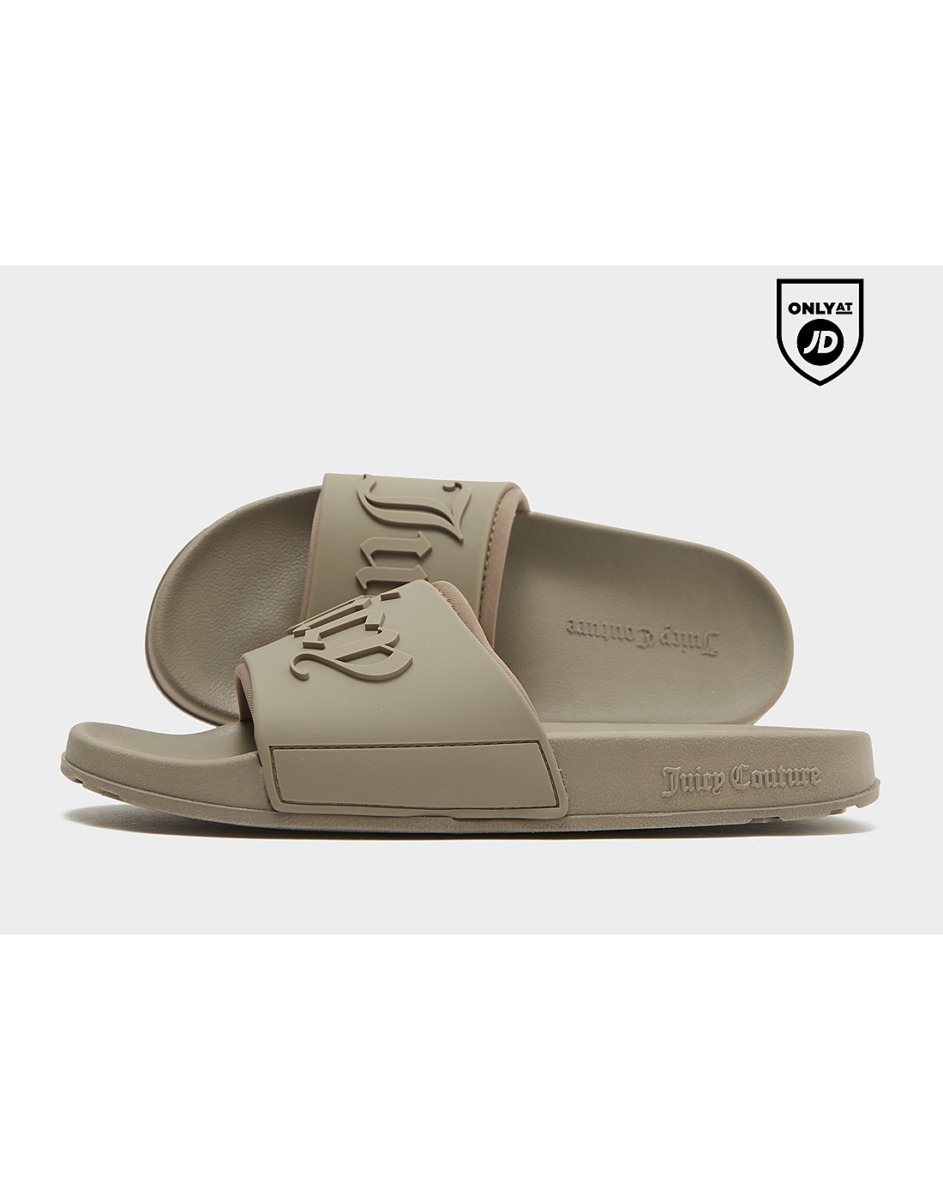 JD Sports - Women Sliders Green from Juicy Couture GOOFASH