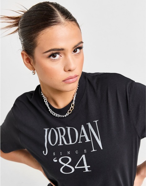 JD Sports - Women T-Shirt in Black GOOFASH