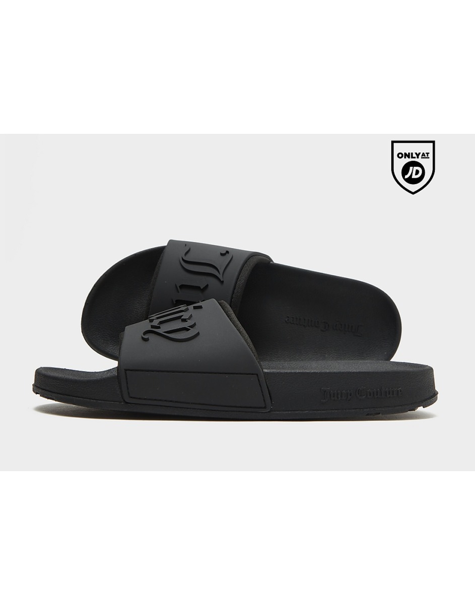 JD Sports - Women's Sliders Black by Juicy Couture GOOFASH