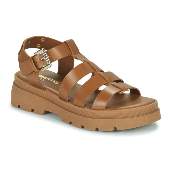 Jb Martin Brown Sandals for Women at Spartoo GOOFASH