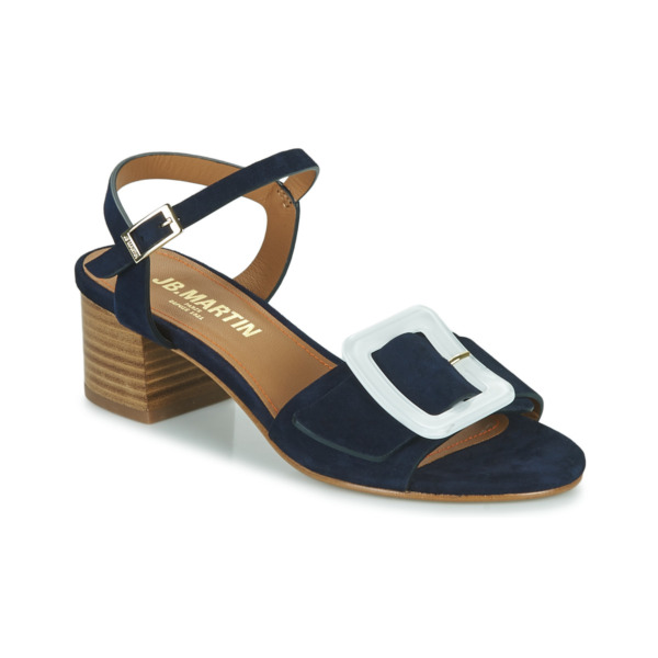 Jb Martin Sandals Blue for Woman by Spartoo GOOFASH