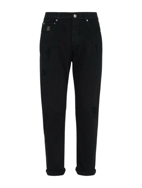 Jeans Black Suitnegozi Brunello Cucinelli Gent GOOFASH