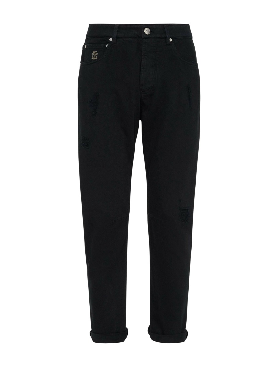 Jeans Black Suitnegozi Brunello Cucinelli Gent GOOFASH