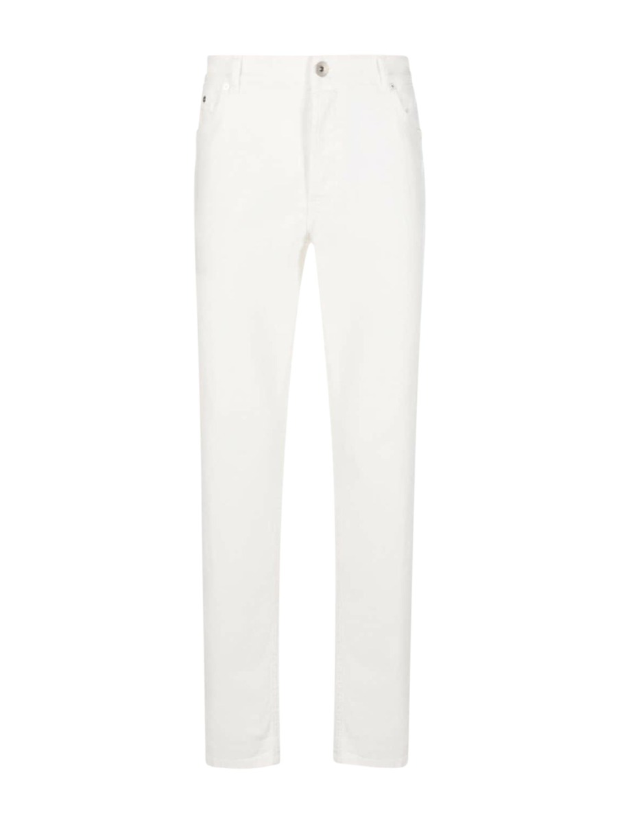 Jeans - White - Suitnegozi GOOFASH