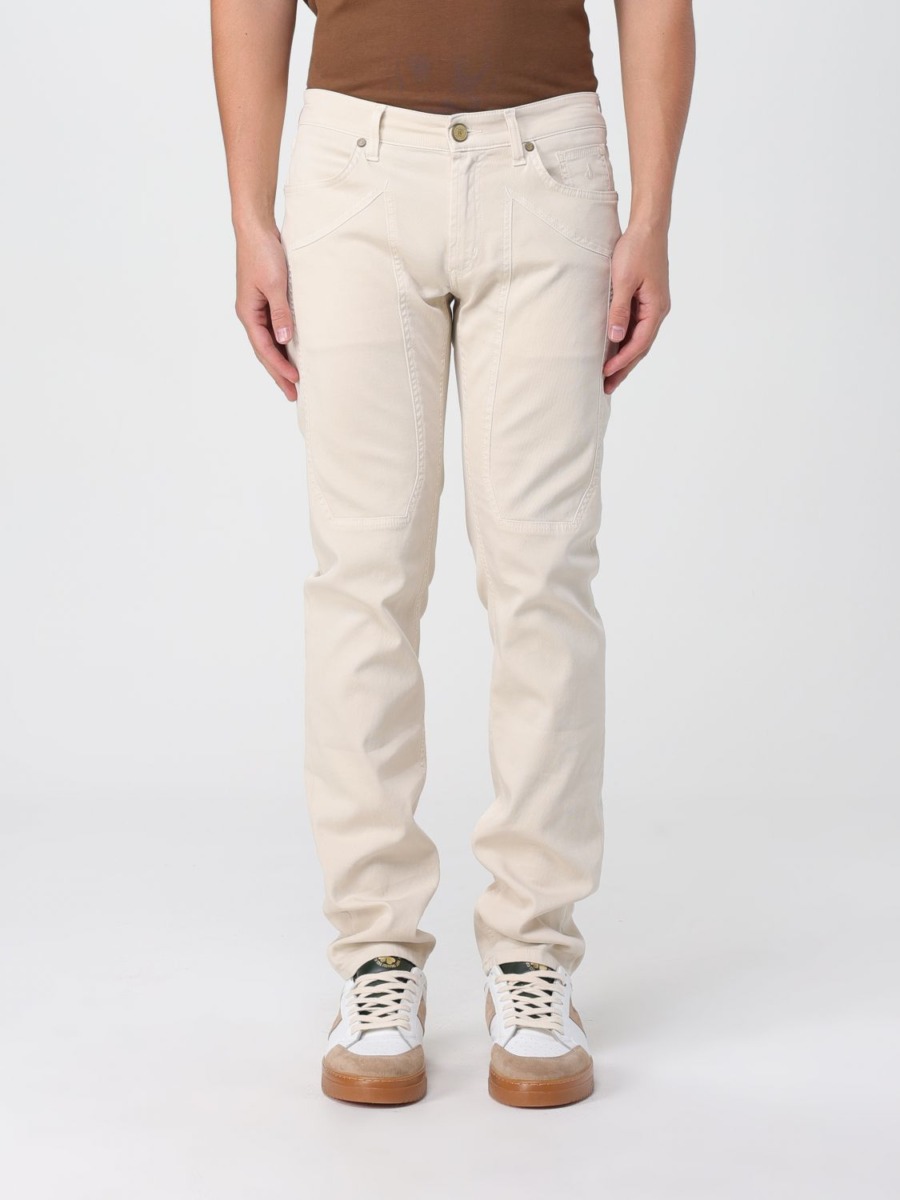 Jeckerson - Gents Trousers Cream from Giglio GOOFASH