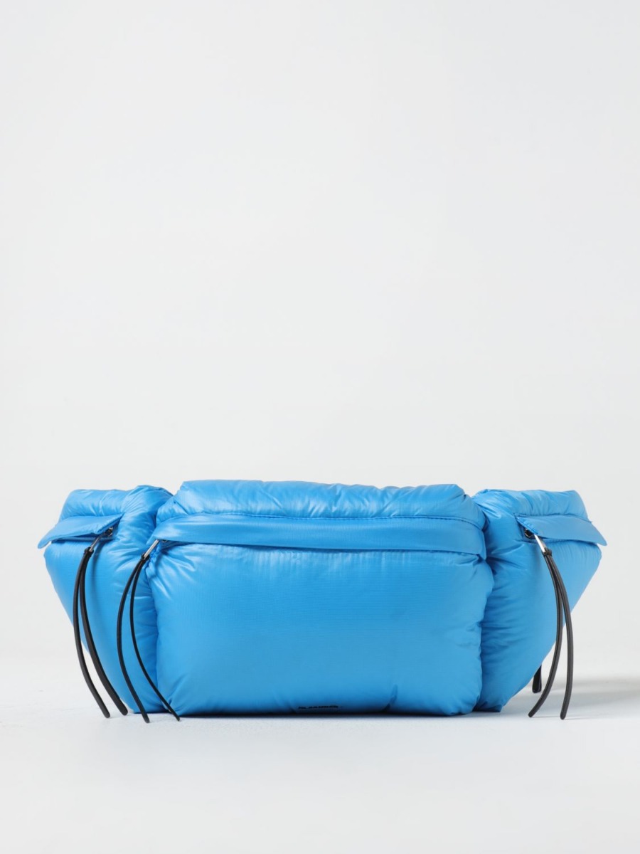 Jil Sander - Men Belt Bag in Blue Giglio GOOFASH
