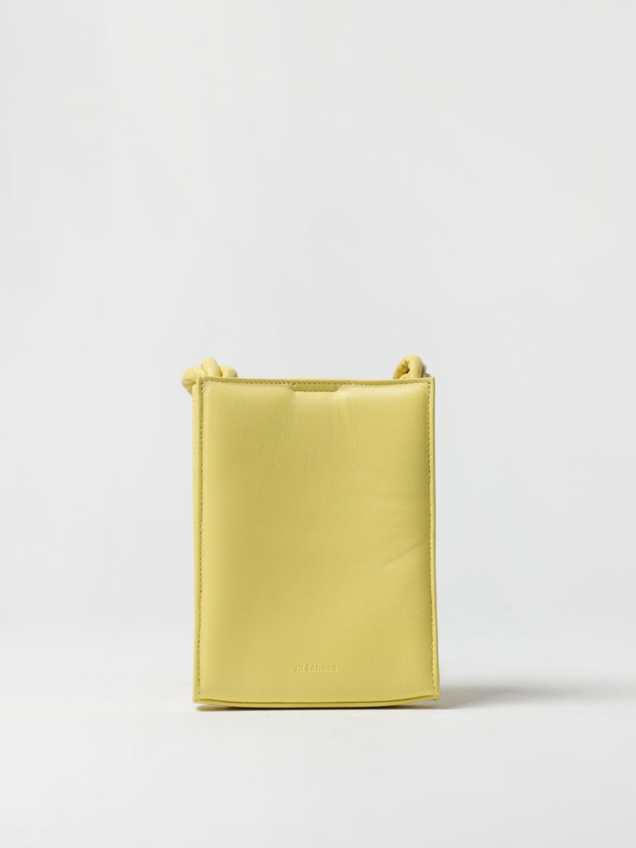 Jil Sander - Women Mini Bag Yellow by Giglio GOOFASH
