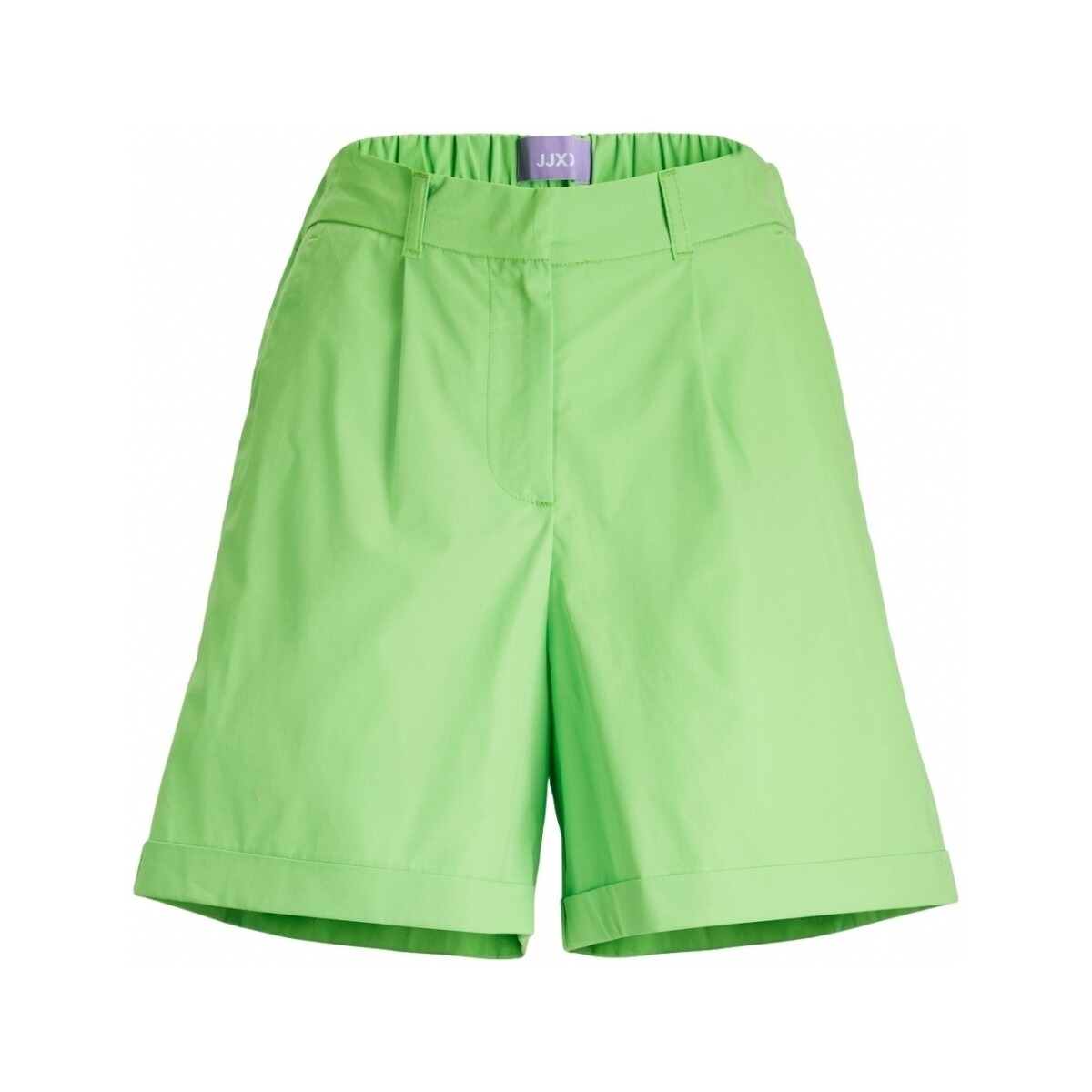 Jjxx Green Lady Shorts - Spartoo GOOFASH