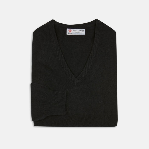 Jumper Black by Turnbull And Asser GOOFASH