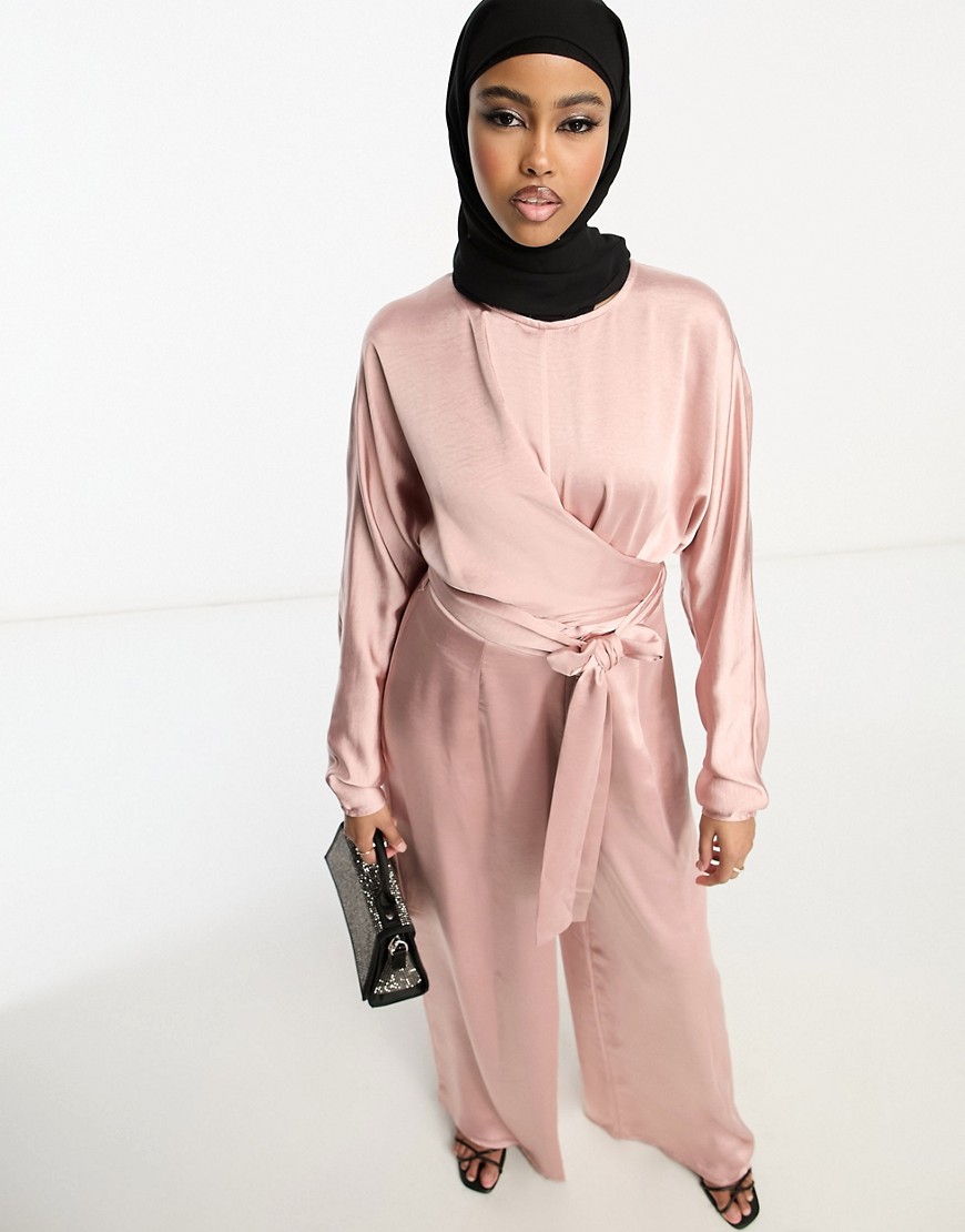 Jumpsuit Pink for Woman by Asos GOOFASH