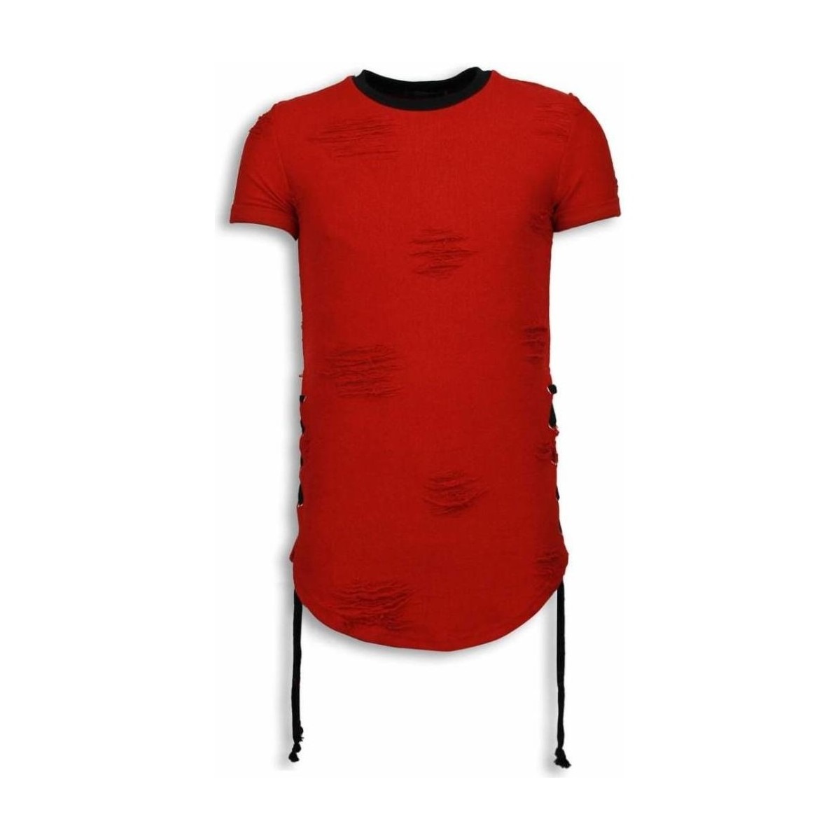 Justing Man T-Shirt Red Spartoo GOOFASH