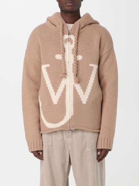 Jw Anderson - Cardigan Beige for Men at Giglio GOOFASH