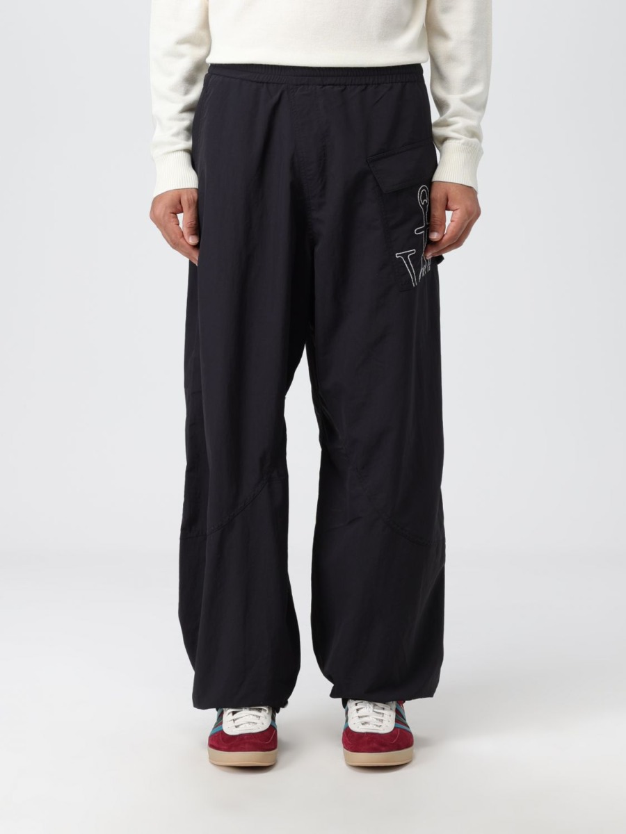 Jw Anderson Man Trousers Black at Giglio GOOFASH