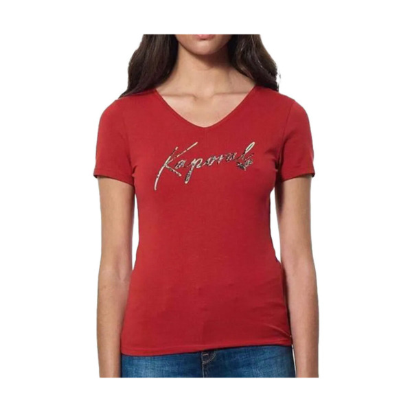 Kaporal - Women's Red T-Shirt at Spartoo GOOFASH