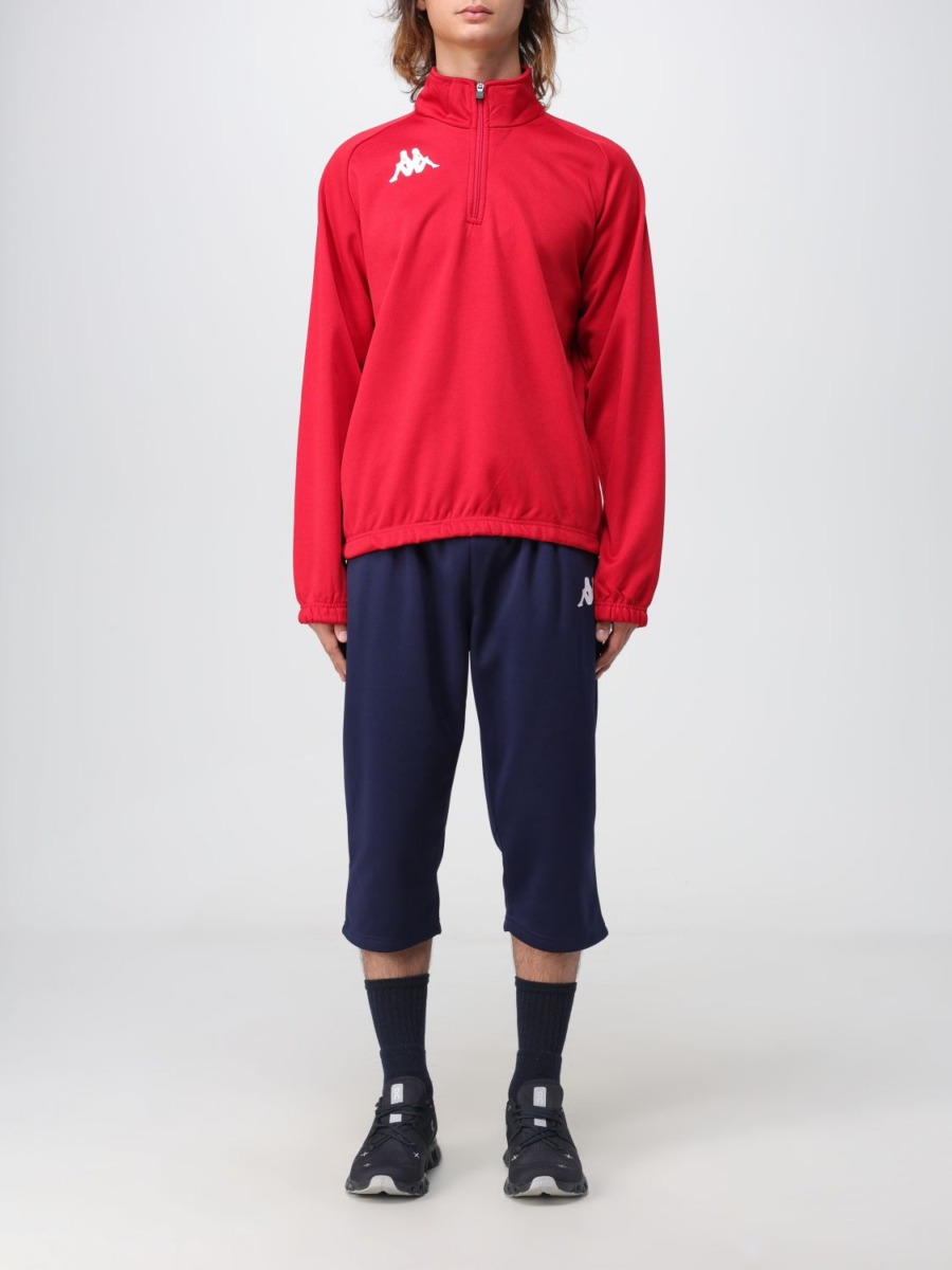 Kappa - Red Mens Trousers Giglio GOOFASH