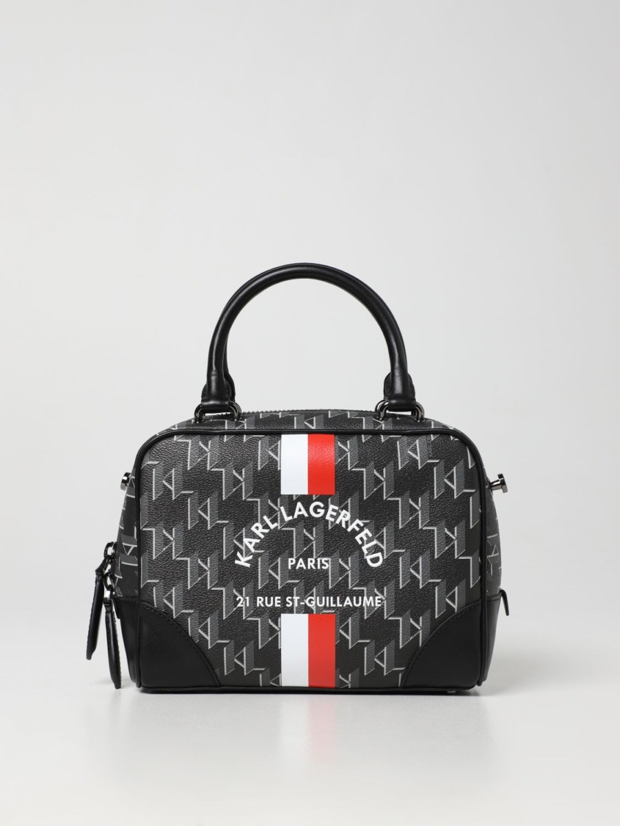 Karl Lagerfeld Handbag Black by Giglio GOOFASH