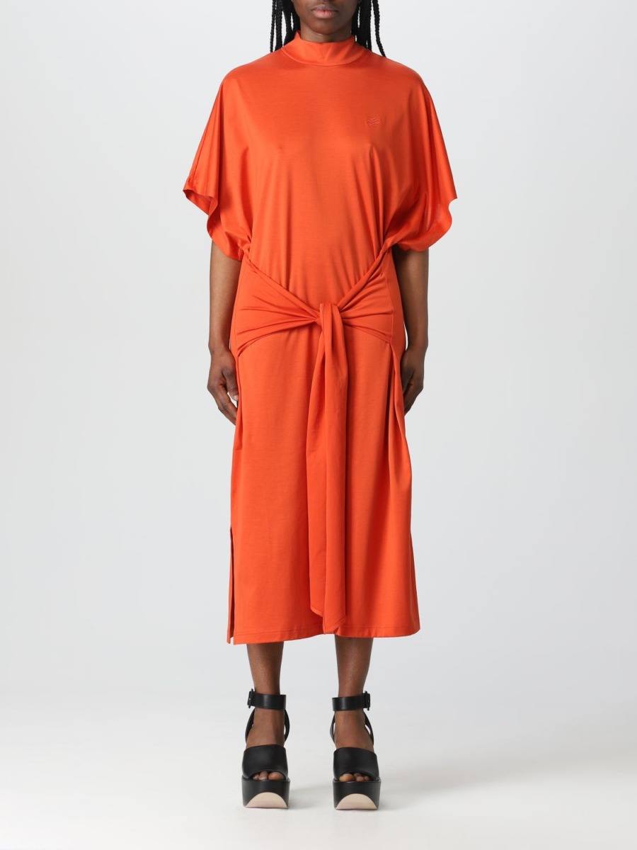 Karl Lagerfeld - Orange Dress at Giglio GOOFASH