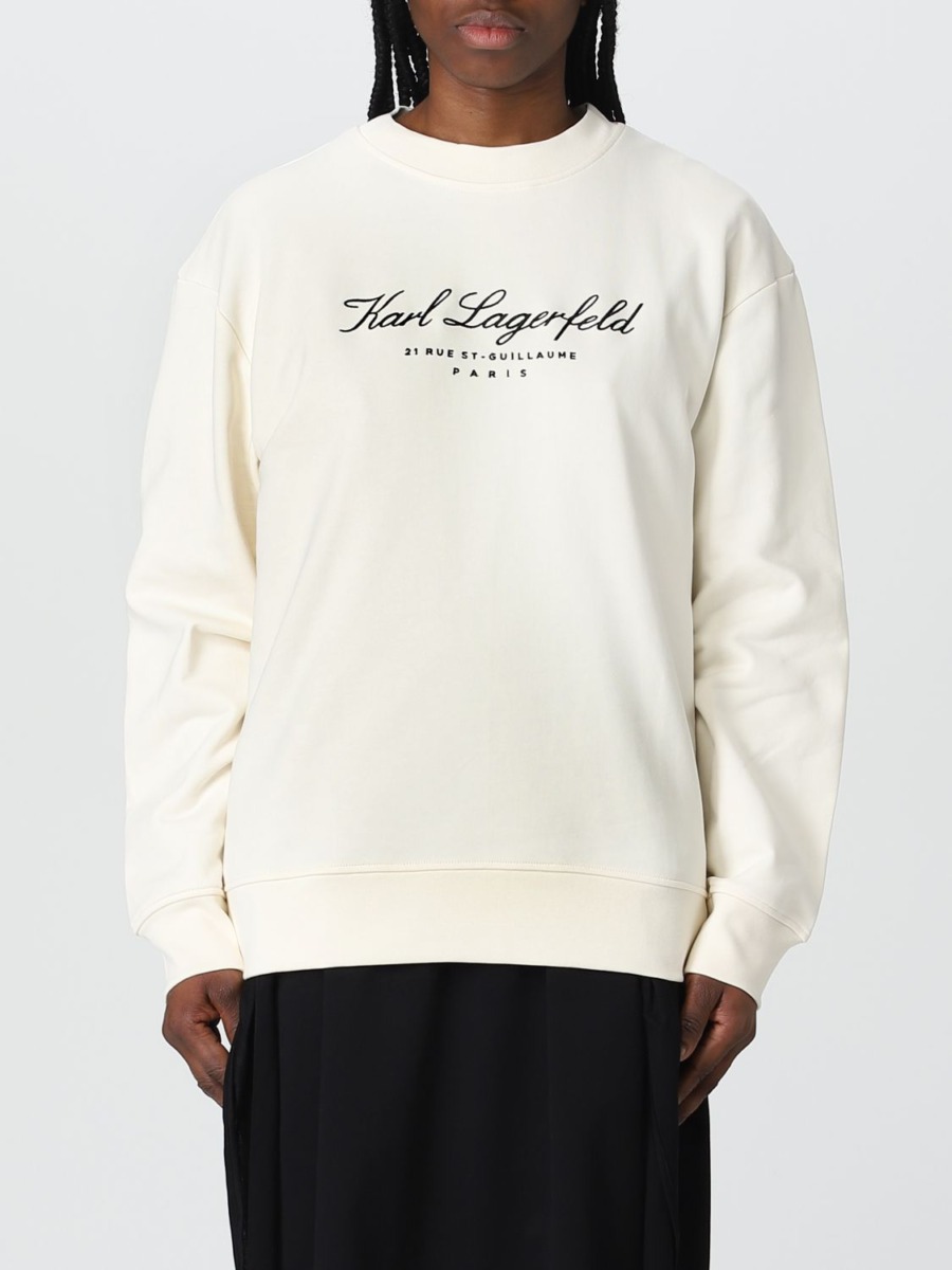 Karl Lagerfeld Sweatshirt in White by Giglio GOOFASH