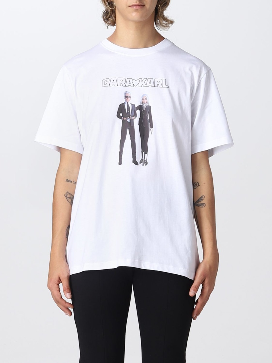 Karl Lagerfeld T-Shirt White from Giglio GOOFASH