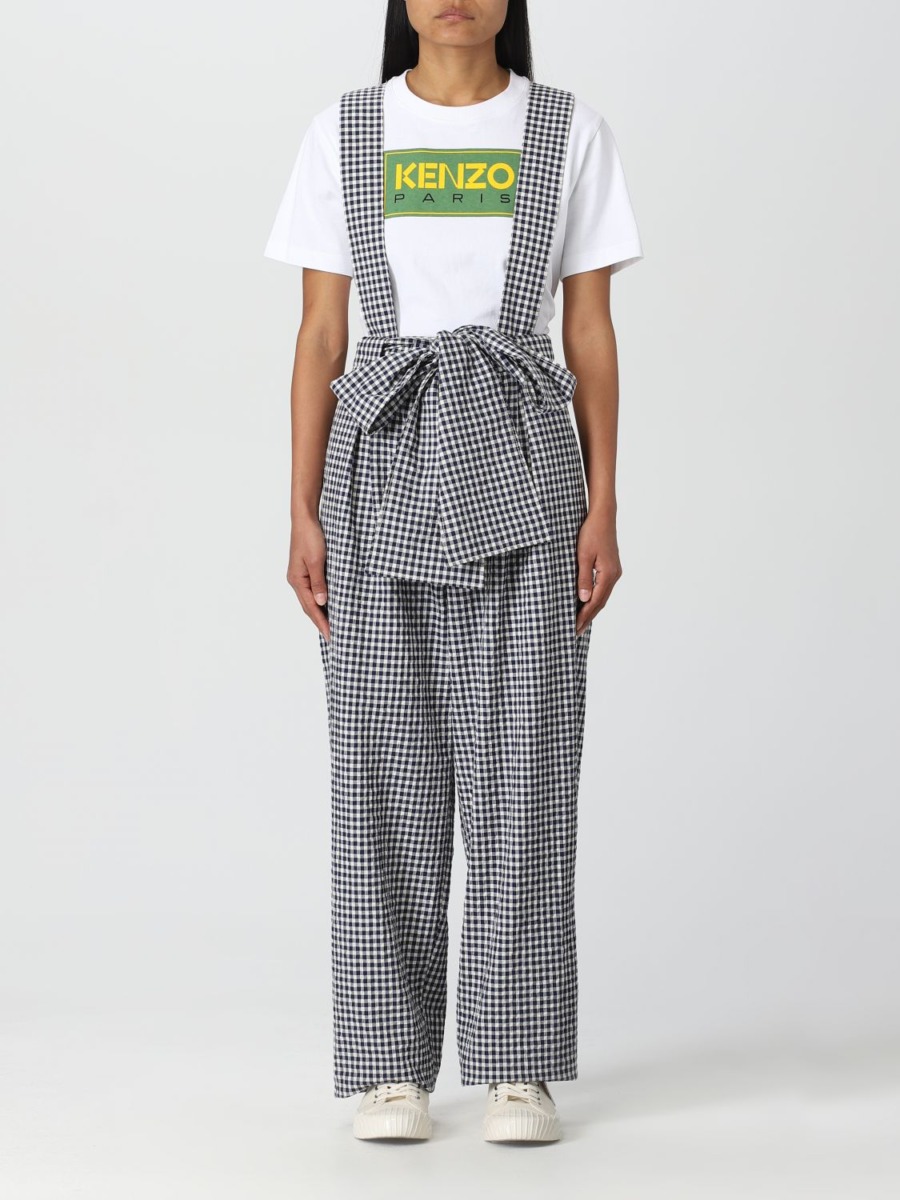 Kenzo Trousers in Multicolor at Giglio GOOFASH