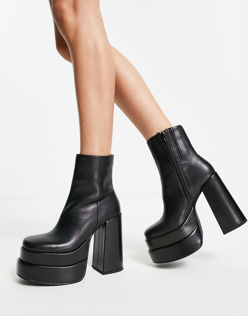 Ladies Ankle Boots - Black - Steve Madden - Asos GOOFASH