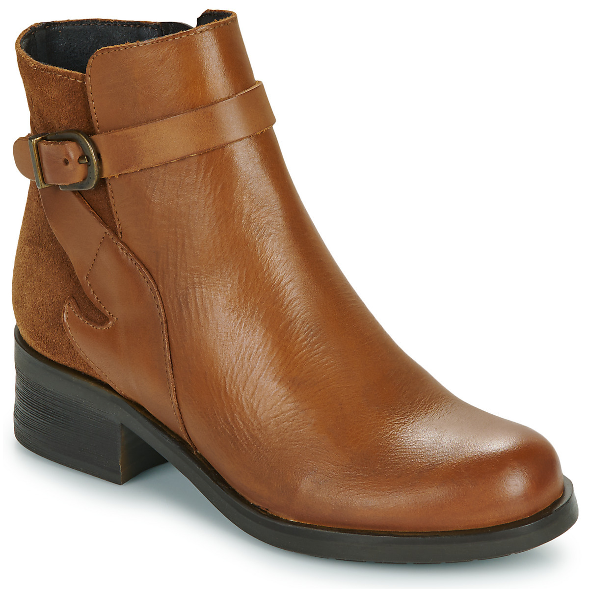 Ladies Ankle Boots in Brown Betty London Spartoo GOOFASH